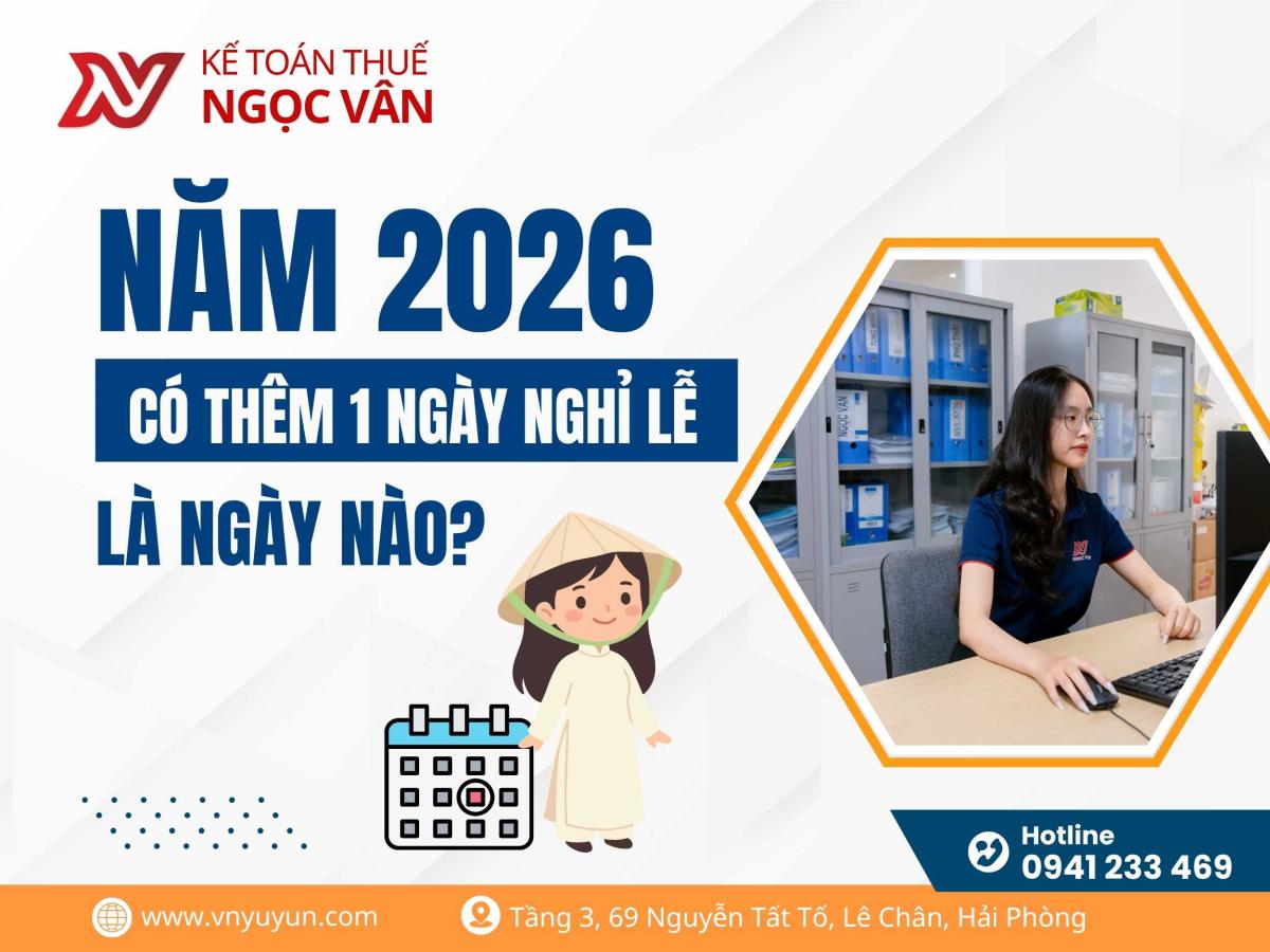 năm 2026 có thêm 1 ngày nghỉ lễ