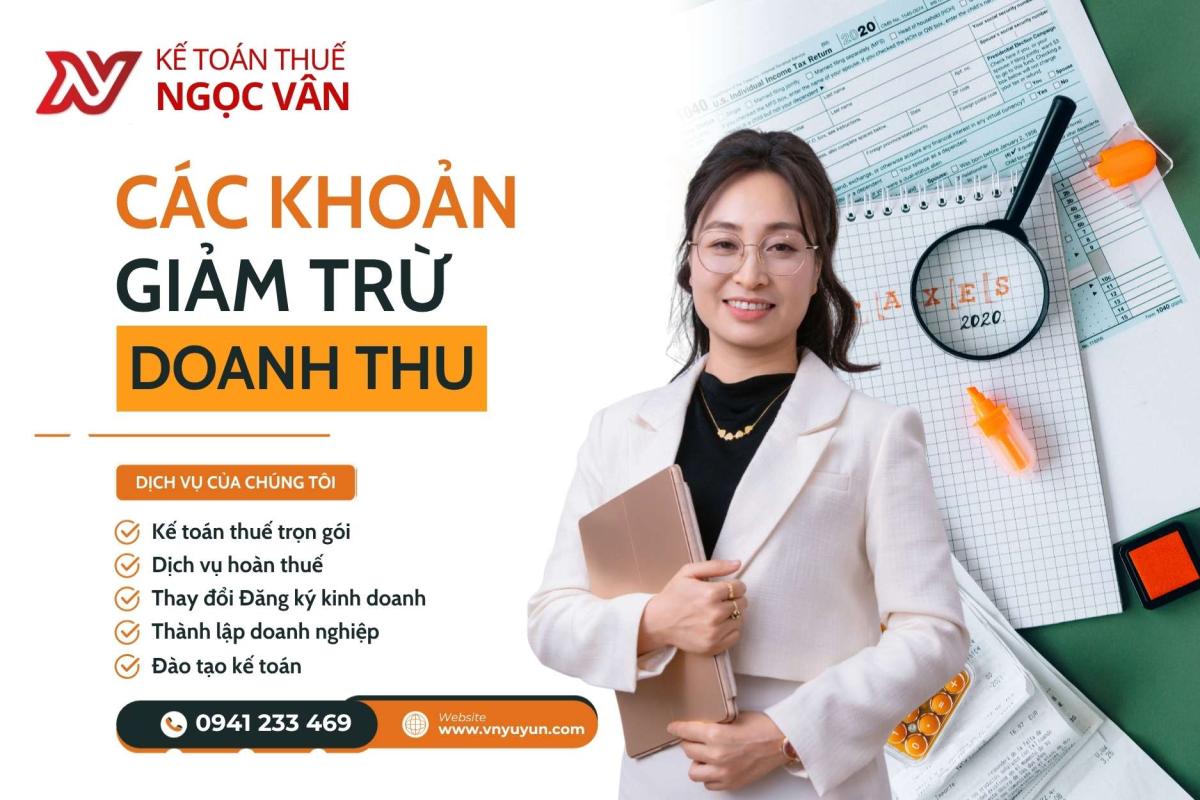 các khoản giảm trừ doanh thu 2026