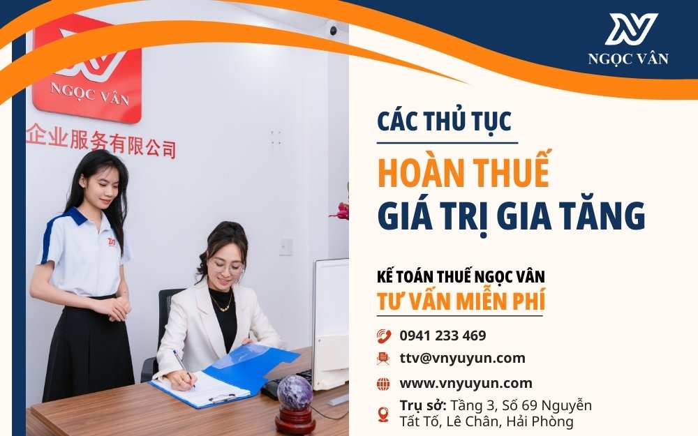 Các thủ tục hoàn thuế giá trị gia tăng