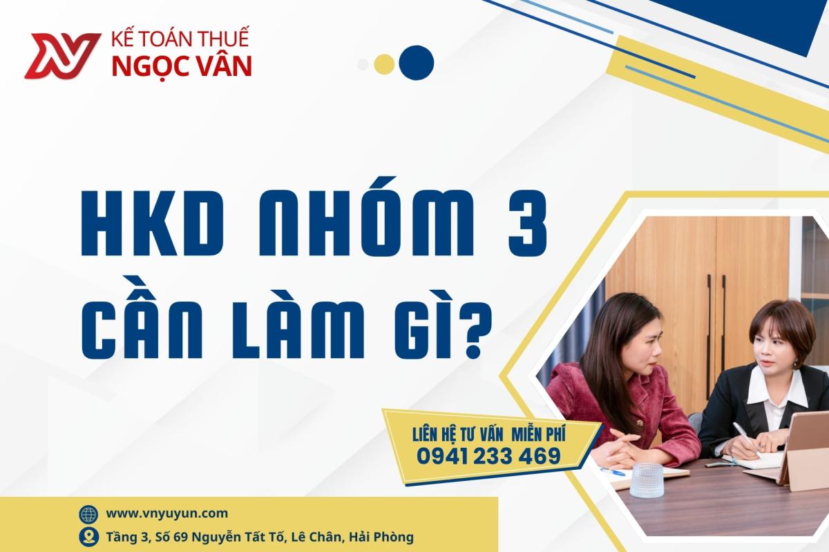 cách tính thuế hộ kinh doanh nhóm 3