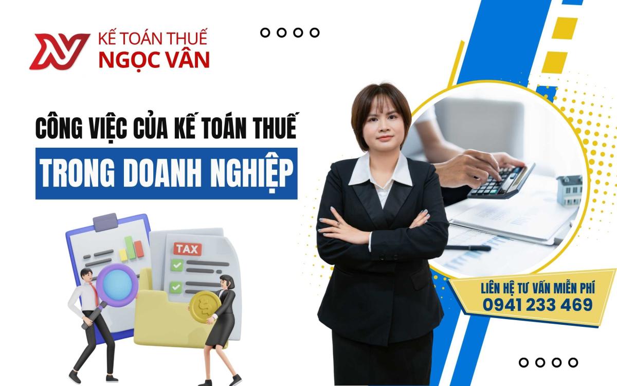 công việc của kế toán thuế trong doanh nghiệp