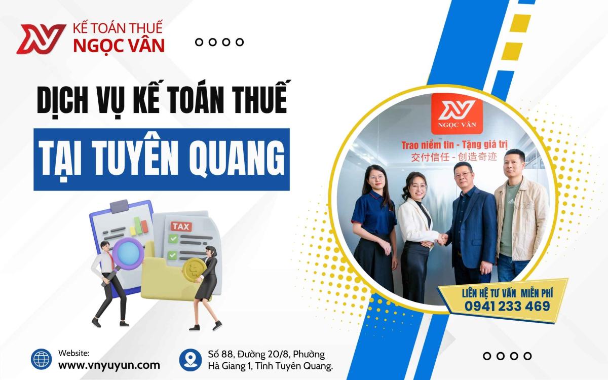 dịch vụ kế toán tại Tuyên Quang
