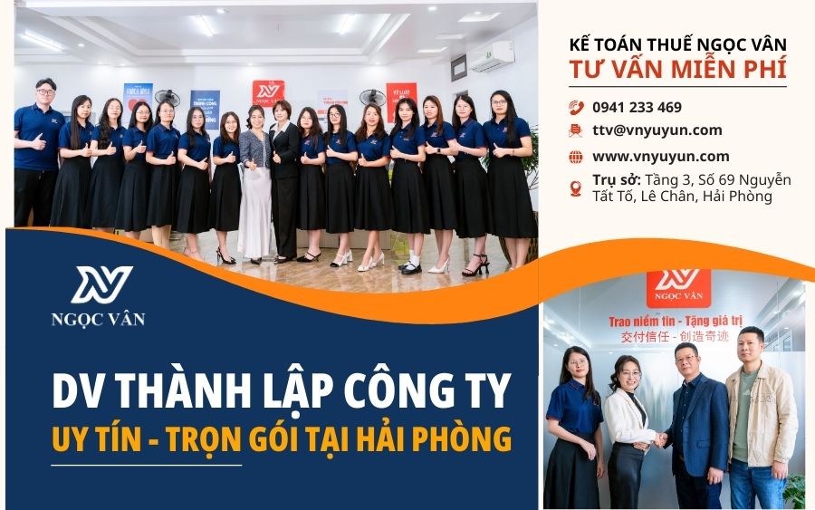 Dịch vụ thành lập công ty tại Hải Phòng