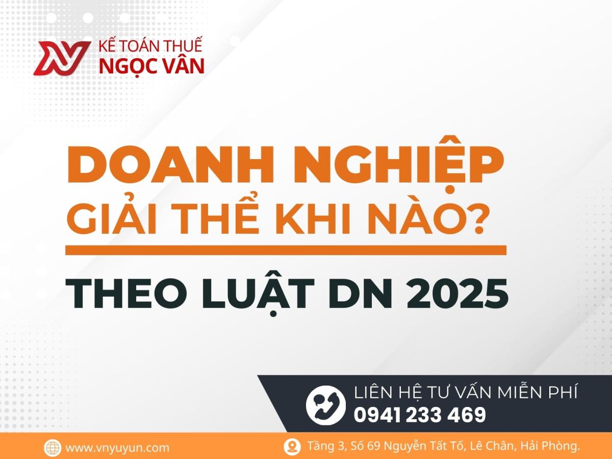 Doanh nghiệp giải thể khi nào