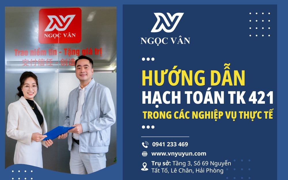 Hướng dẫn hạch toán tài khoản 421 trong các nghiệp vụ thực tế