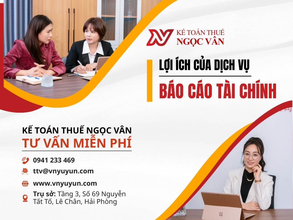 Lợi ích của dịch vụ báo cáo tài chính