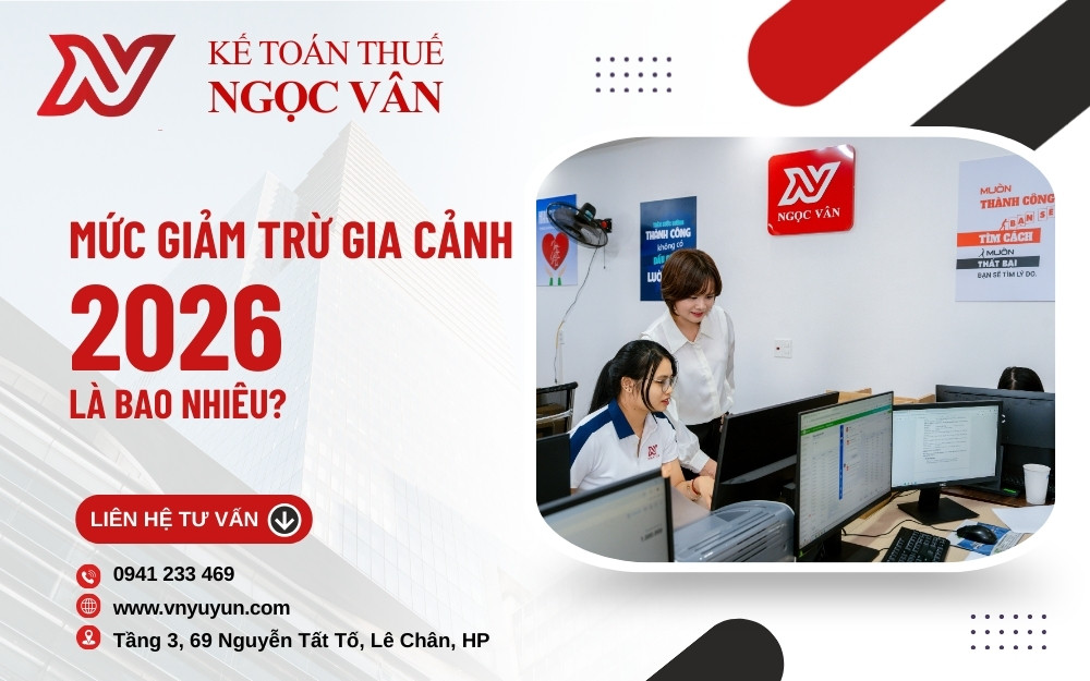 Mức giảm trừ gia cảnh 2026