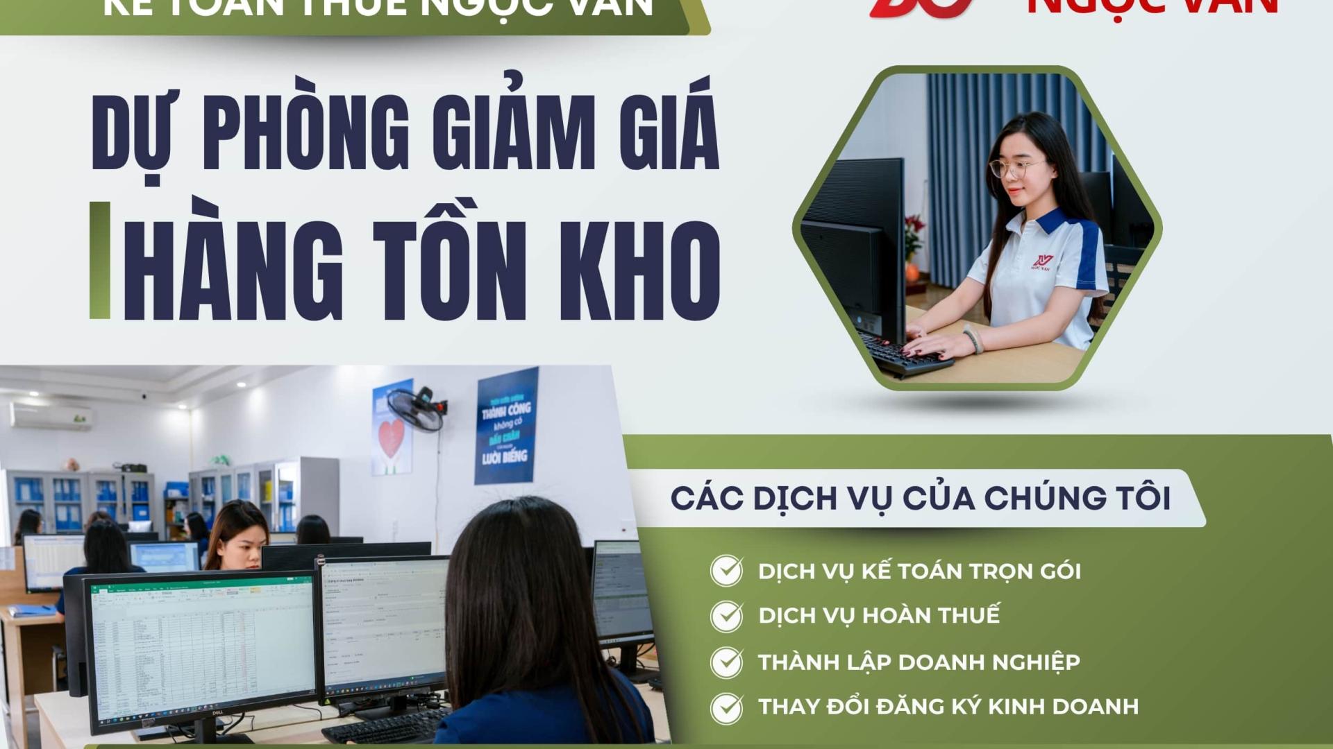 Bút toán dự phòng giảm giá hàng tồn kho: Chi tiết năm 2026