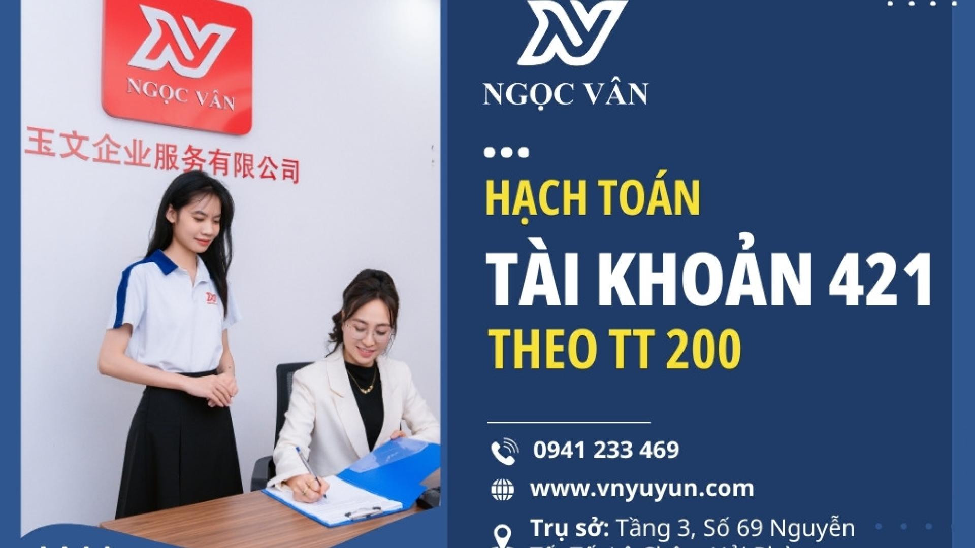 Hạch toán tài khoản 421: Hướng dẫn chi tiết từ A-Z theo Thông tư 200