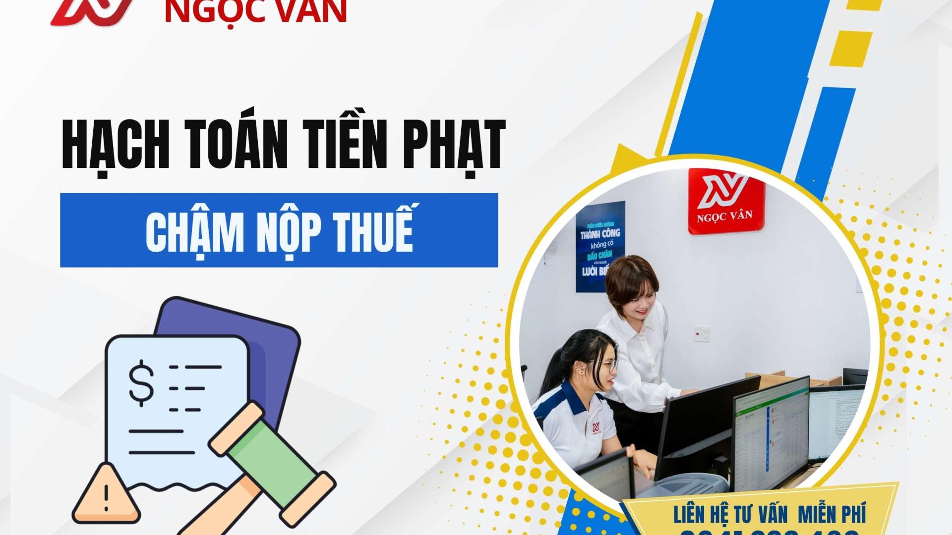Chi tiết cách hạch toán phạt chậm nộp thuế mới nhất năm 2026