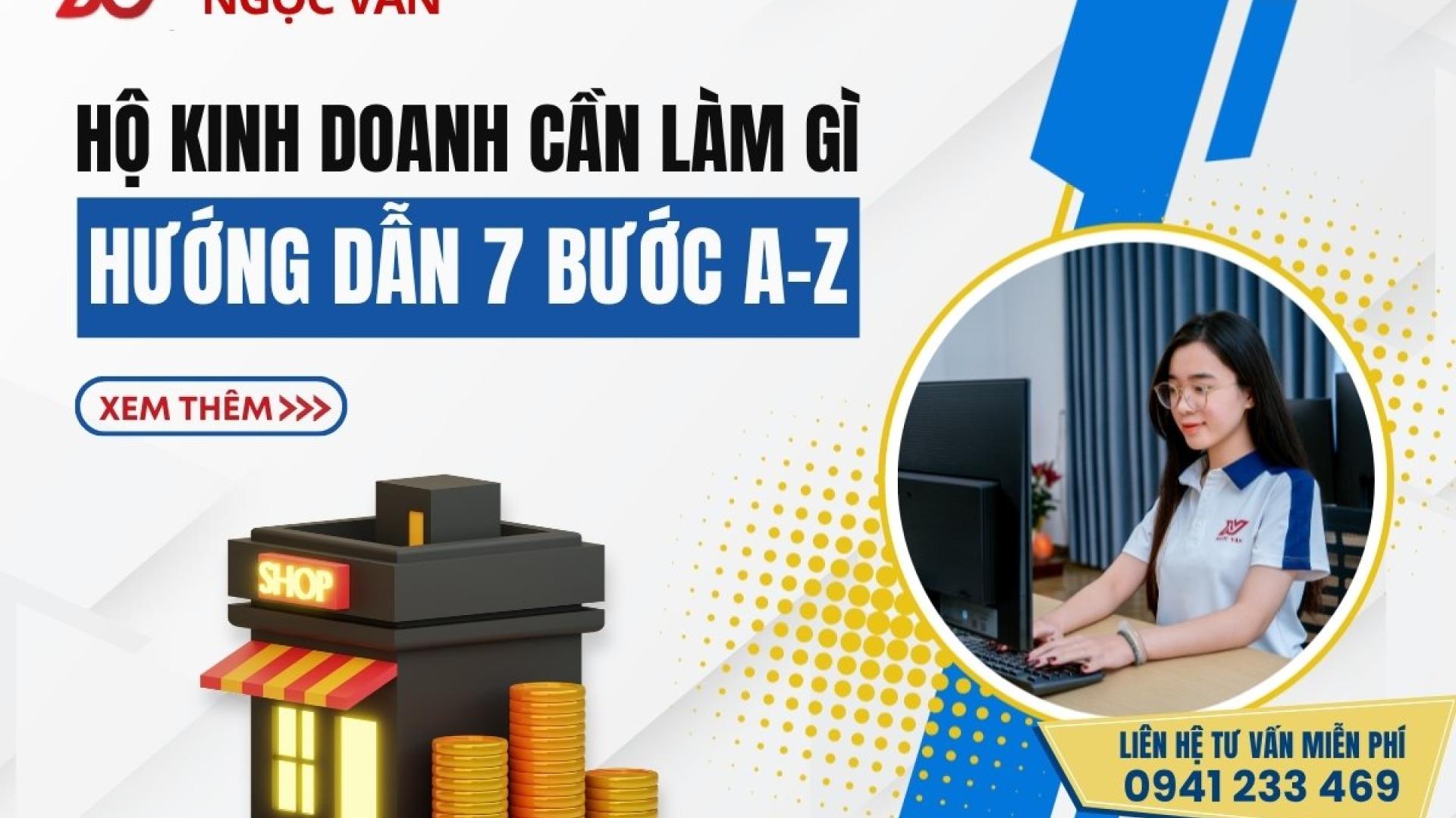 Hộ Kinh Doanh Cần Làm Gì Năm 2026? Hướng Dẫn 7 Bước Từ A-Z