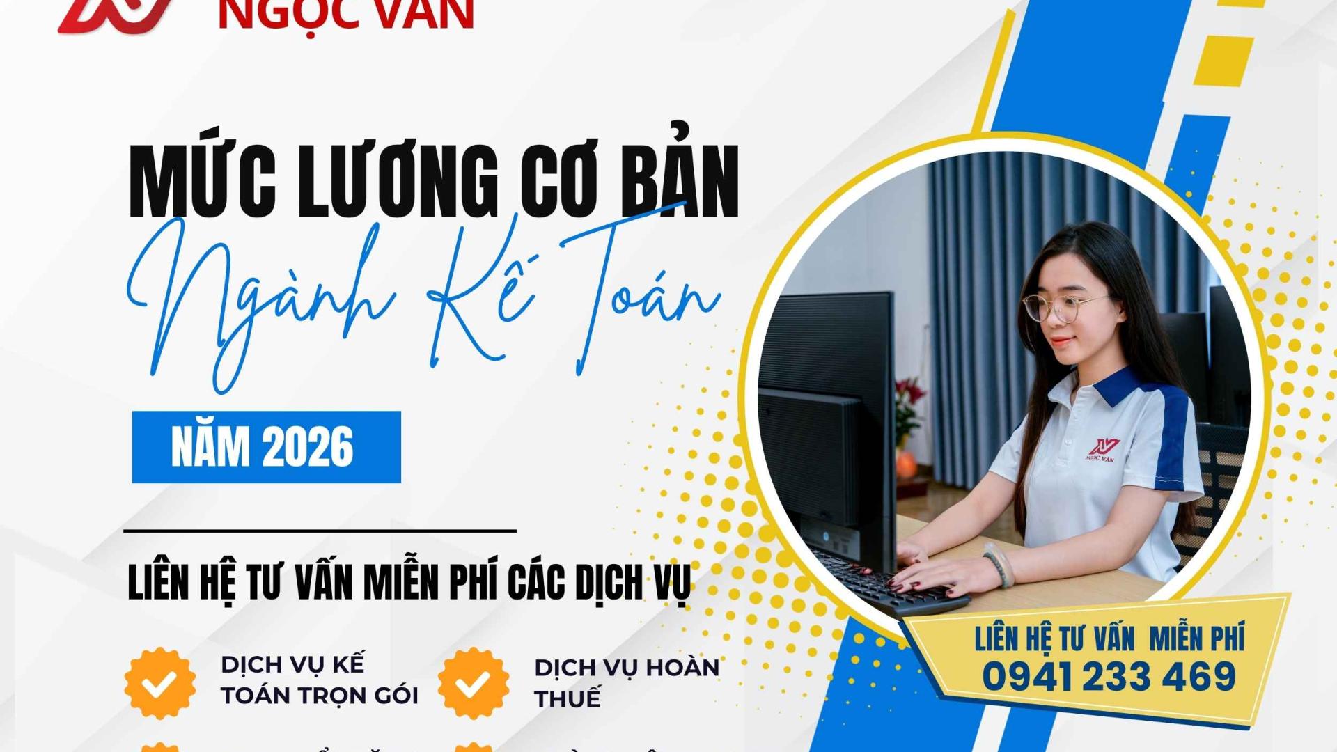 Mức lương trung bình ngành kế toán năm 2026 và các yếu tố ảnh hưởng