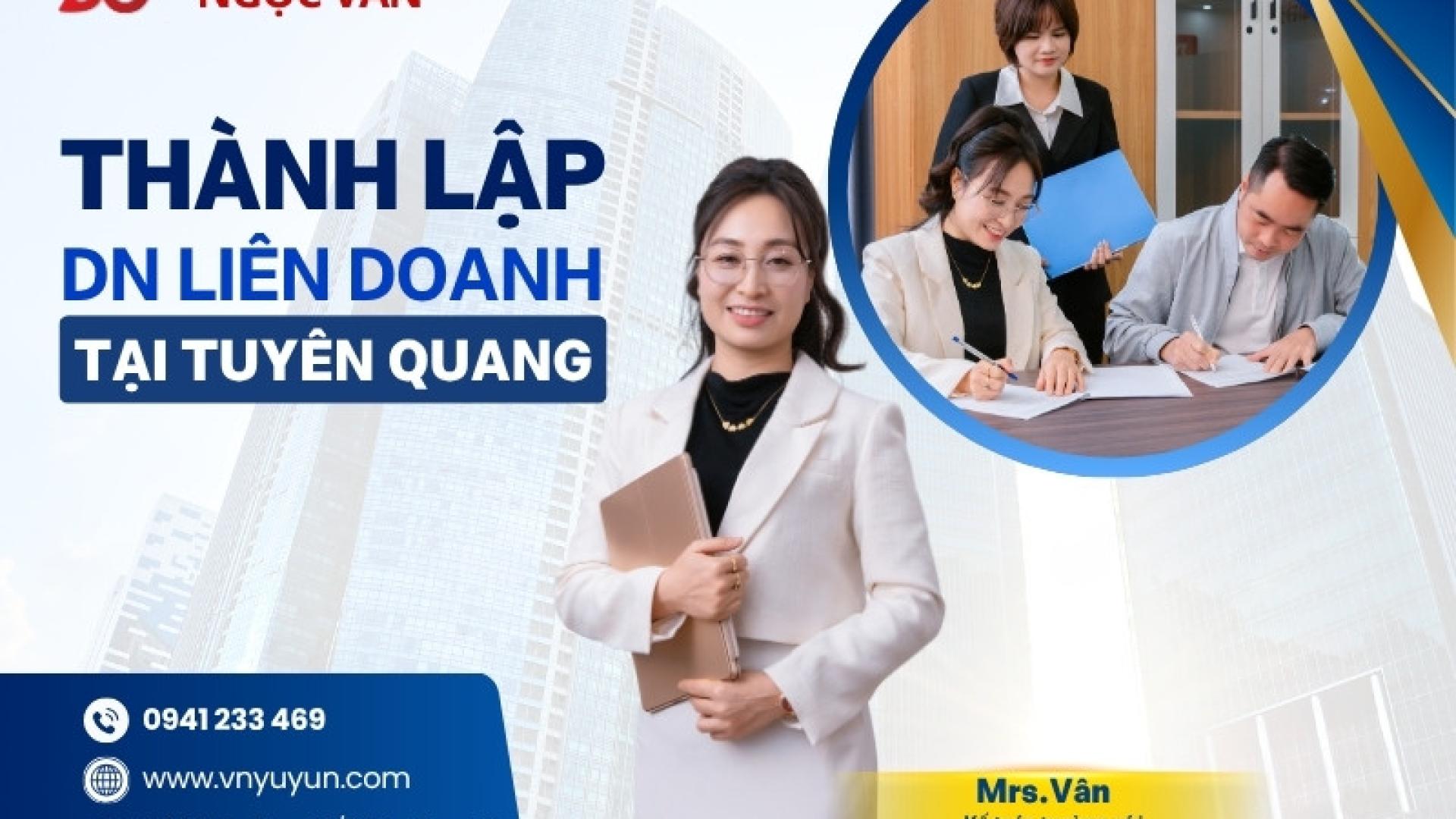 Thành lập doanh nghiệp liên doanh Tuyên Quang: Những điều cần lưu ý
