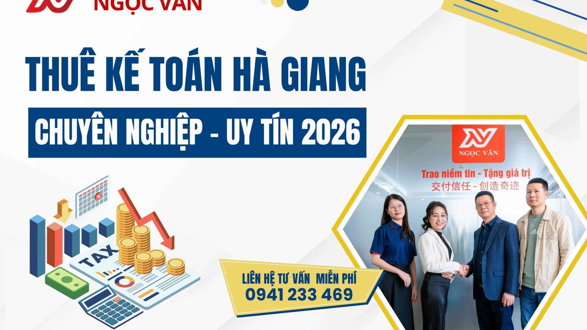 Thuê Kế Toán Hà Giang Uy Tín 2026: Giải pháp tiết kiệm chi phí