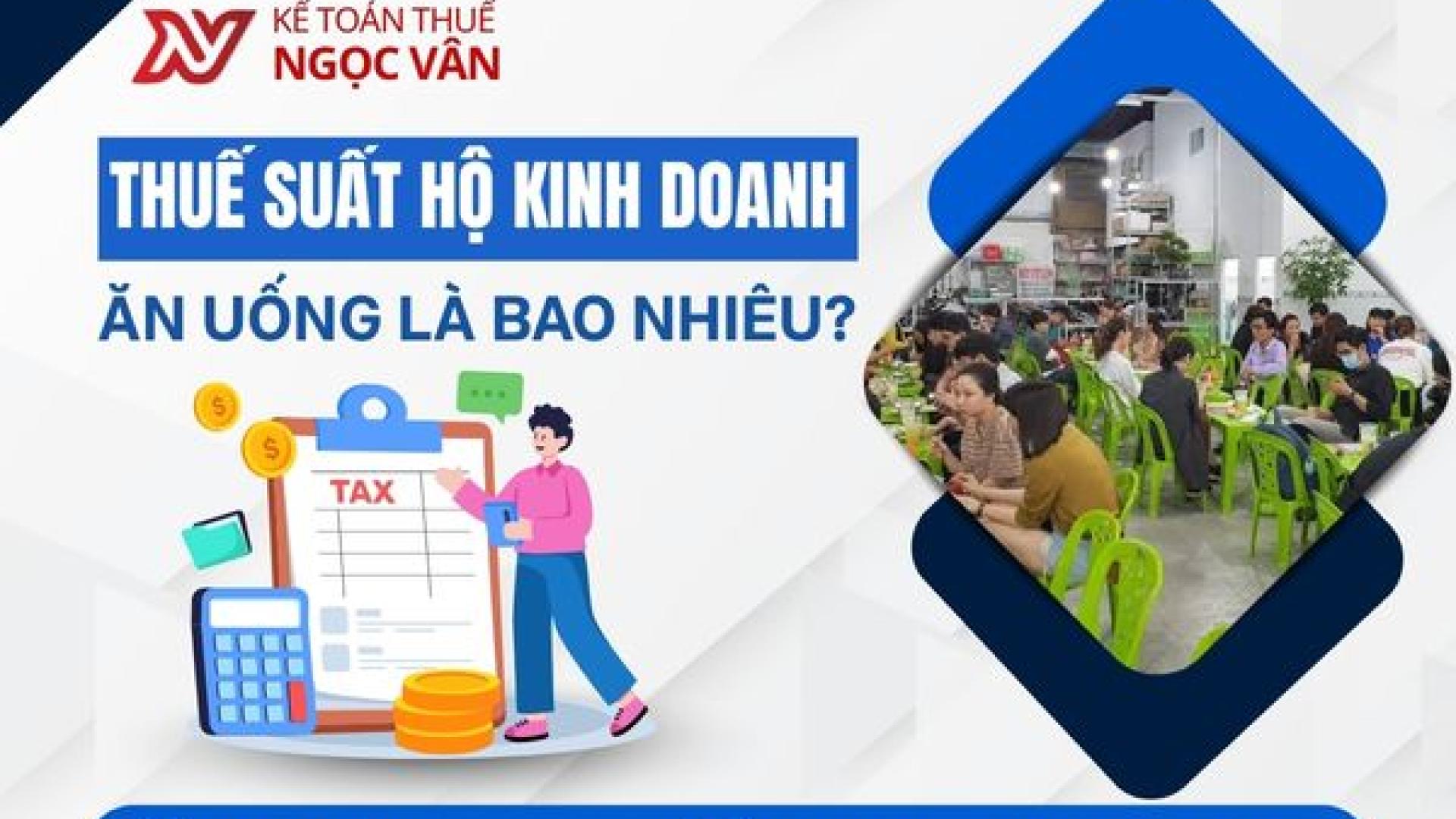 Thuế Suất Hộ Kinh Doanh Ăn Uống 2026 - Chi Tiết Theo Doanh Thu 