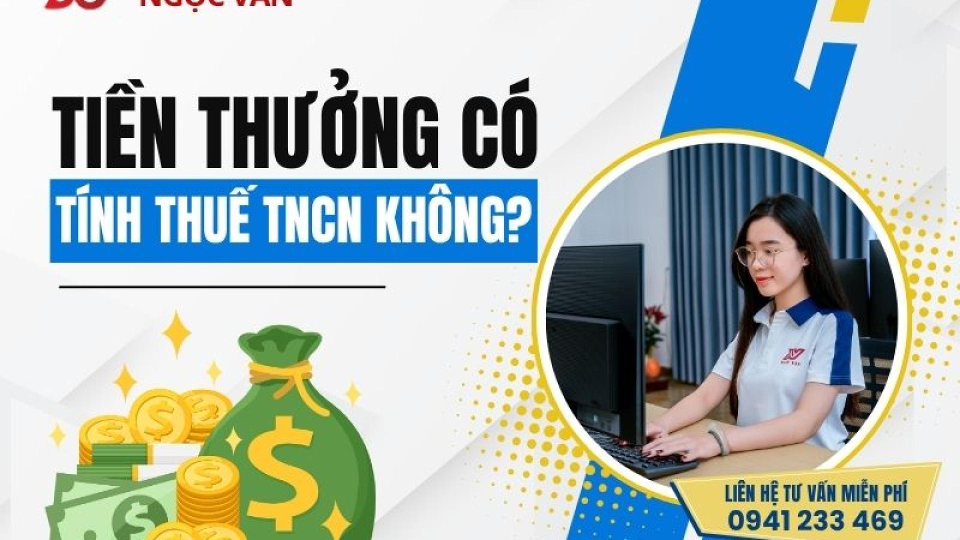 Tiền Thưởng Có Tính Thuế TNCN Không? Quy Định Mới Nhất