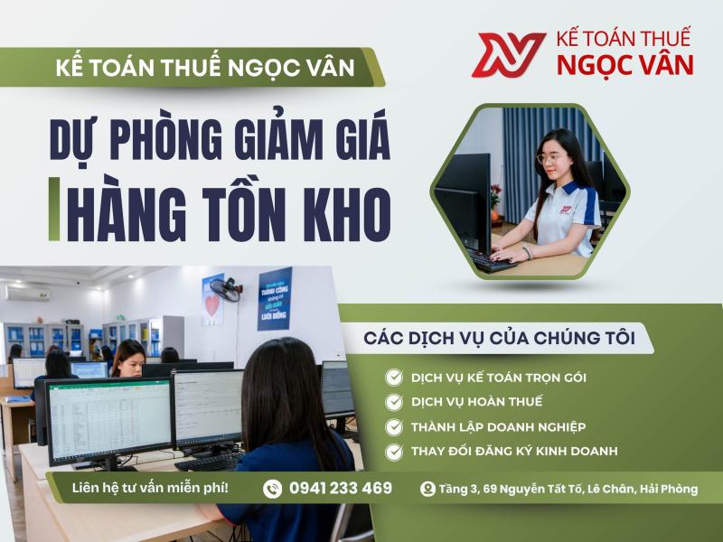 Bút toán dự phòng giảm giá hàng tồn kho: Chi tiết năm 2026