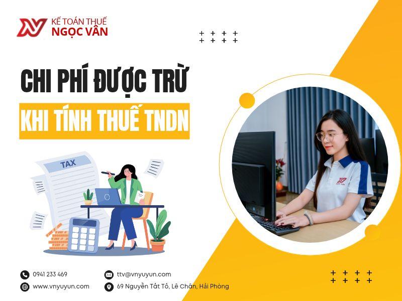 Chi Phí Được Trừ Khi Tính Thuế TNDN:  Theo Công văn 5263/GLA-QLDN2