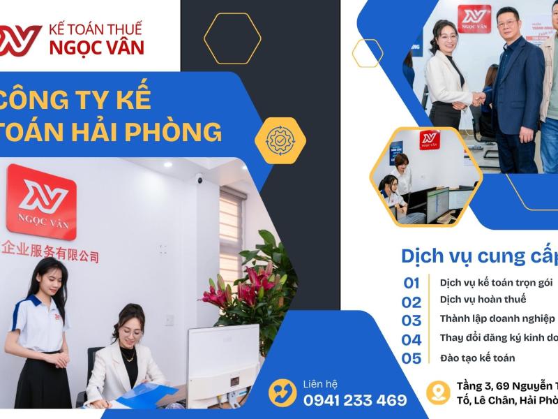  Dịch vụ kế toán thuế chuyên nghiệp tại Hải Phòng – Giải pháp tối ưu cho doanh nghiệp