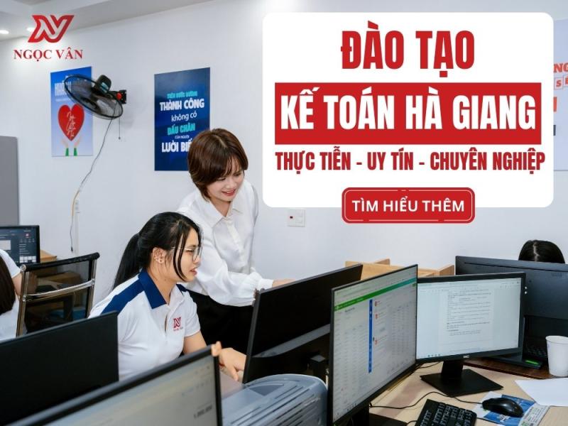 Đào tạo kế toán Hà Giang: Khai giảng khóa học thực hành thực tế tại Kế toán Ngọc Vân