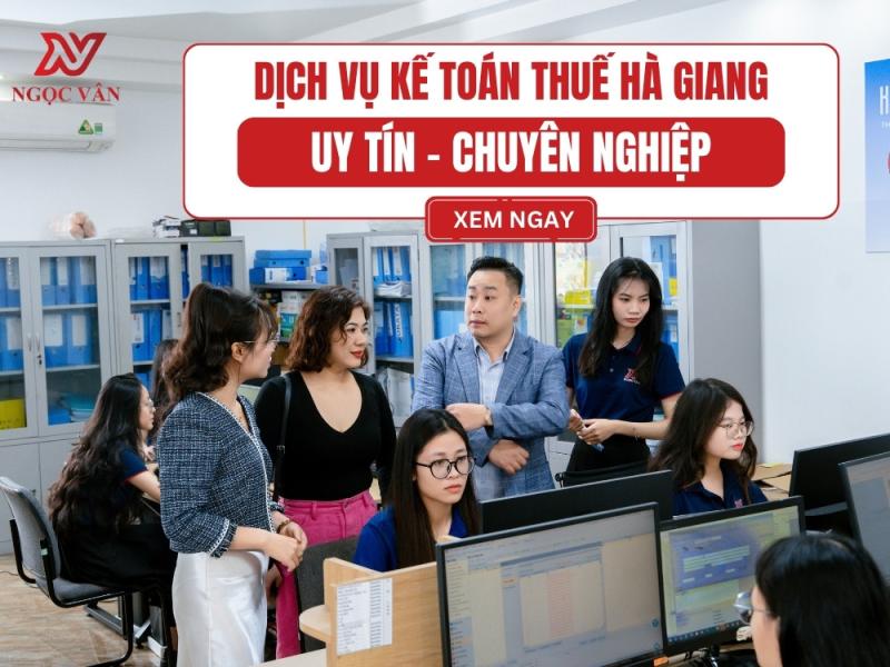 Công ty dịch vụ kế toán thuế tốt nhất Hà Giang: Giải pháp vàng cho doanh nghiệp bền vững