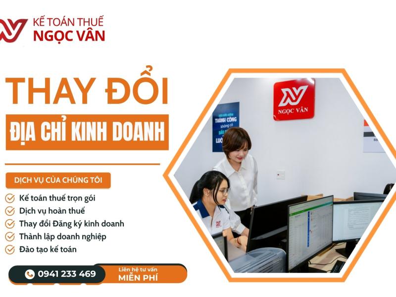 Thay đổi địa chỉ kinh doanh nhanh chóng với 5 bước đơn giản 2026