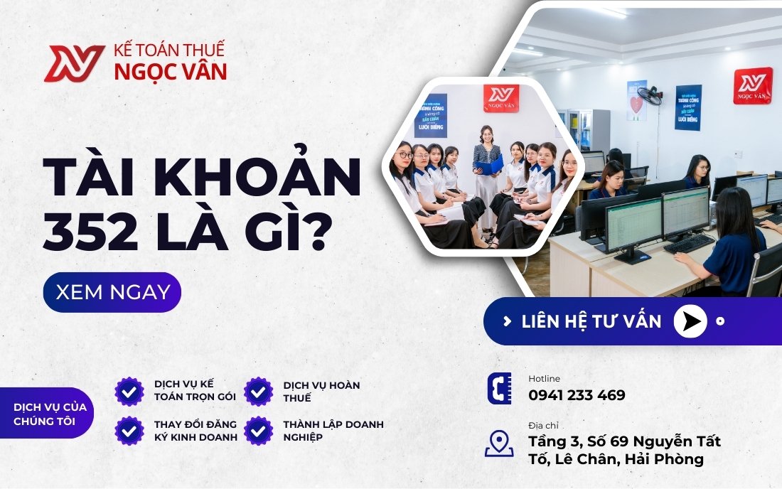 Tài khoản 352 là gì
