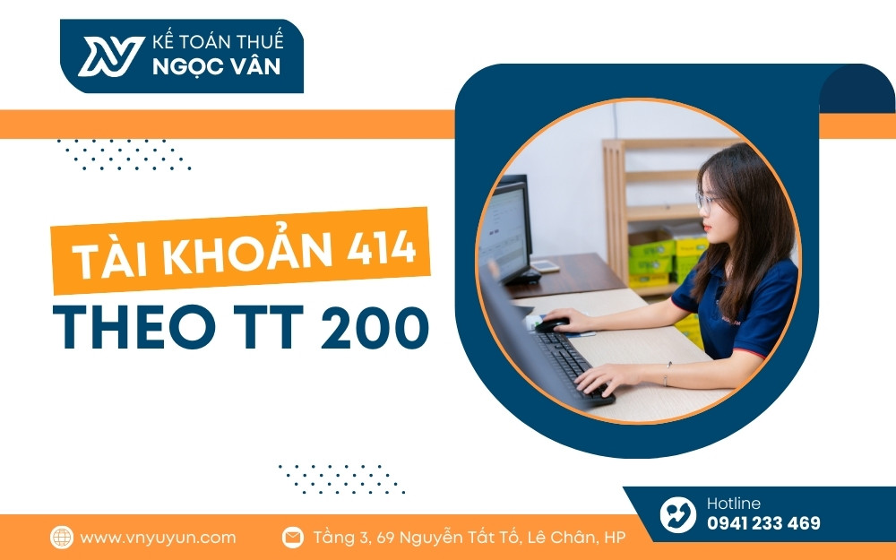 Tài khoản 414 theo thông tư 200