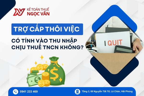 trợ cấp thôi việc có tính thuế tncn không