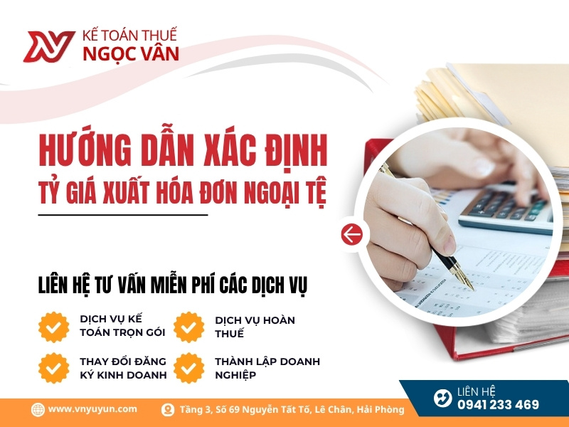 tỷ giá xuất hóa đơn ngoại tệ