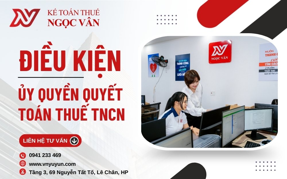 Uỷ quyền quyết toán thuế TNCN
