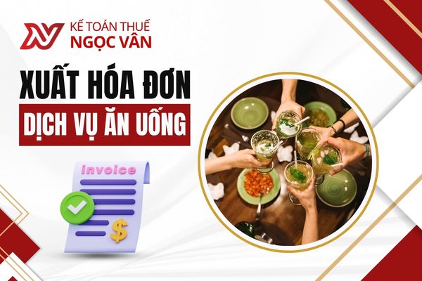 xuất hóa đơn ăn uống